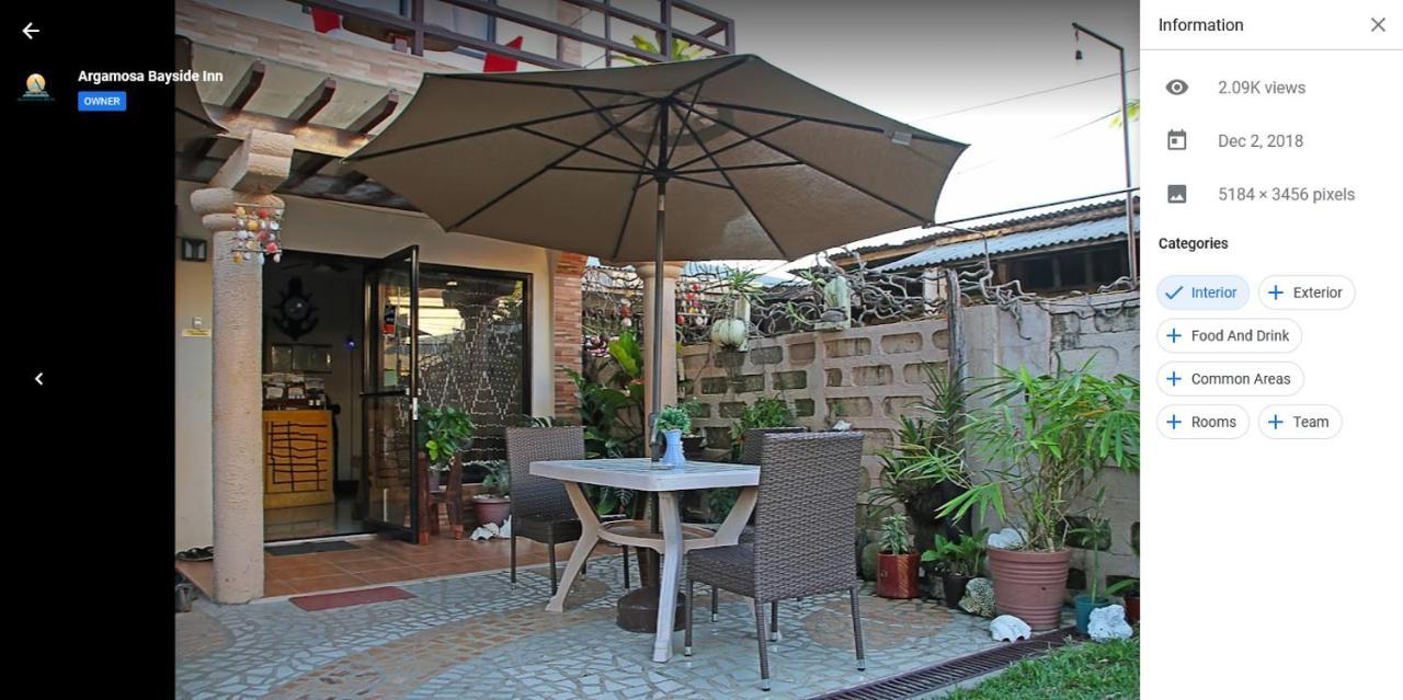 Argamosa Bayside Inn Corón Exterior foto