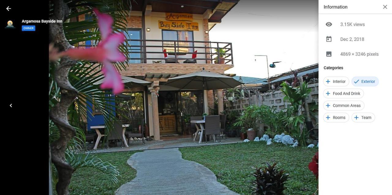 Argamosa Bayside Inn Corón Exterior foto